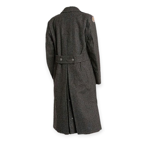 Vintage 1960s Danish Wool Greatcoat, Overcoat, Trench Coat, Men's S-XL - Picture 4 of 5